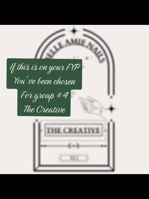 🎨 The Creative If you’re seeing this, you’ve been assigned The Creative. Rules are suggestions. Your best ideas arrive at inconvenient times, and your mind is always building something beautiful. Read your full tarot personality in the link in bio. #nailartistsoftiktok #nailtechlife #buildingempires #tarotcards #nailtok 