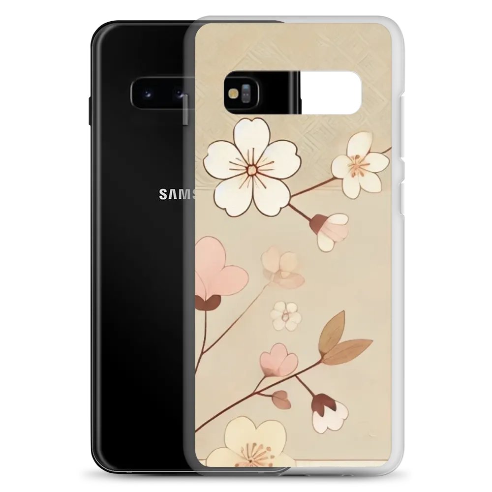 Floral Elegance Korea Style Samsung® Clear Case product image (20)