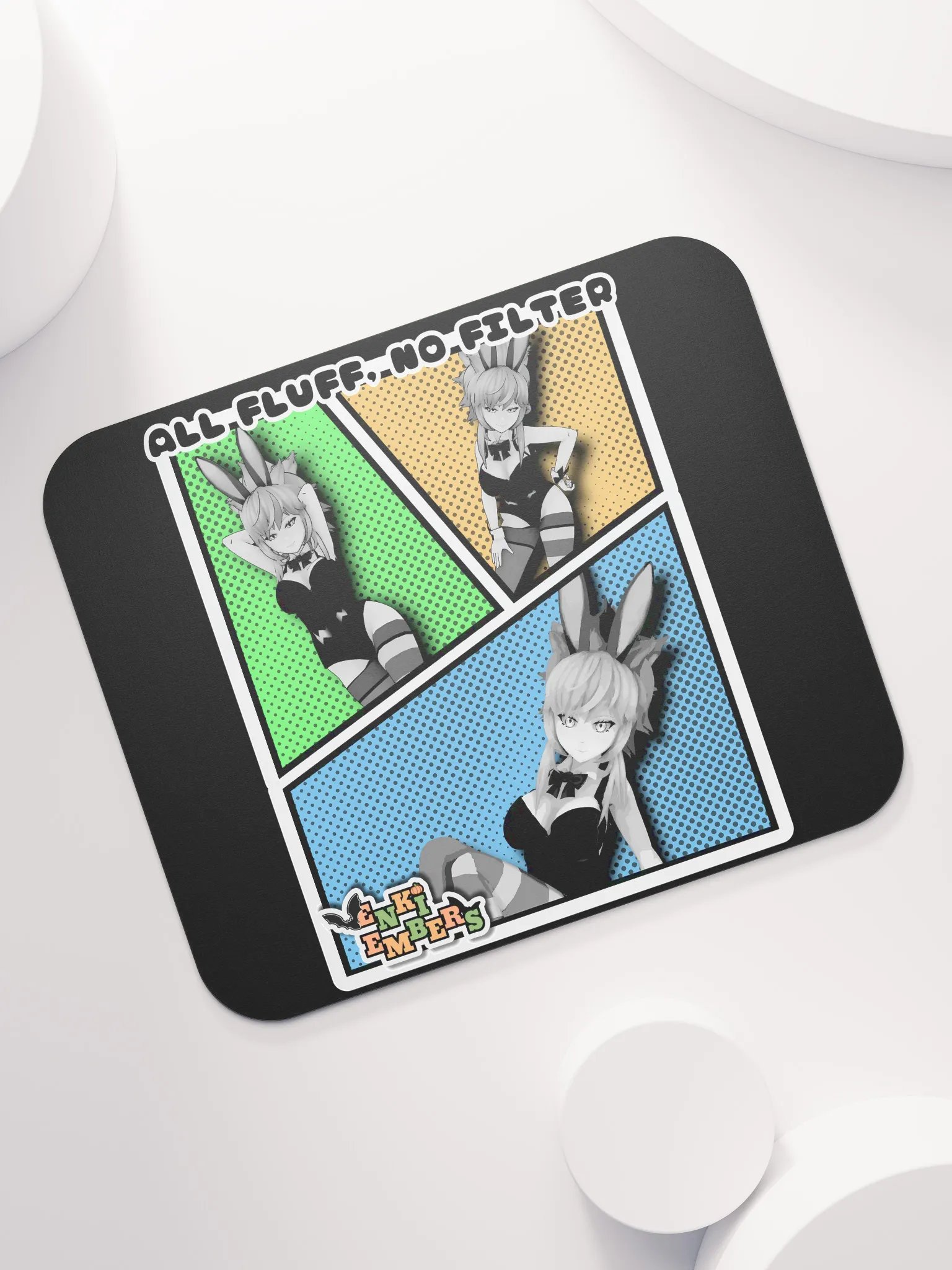 All Fluff No Filter Mouse Pad product image (7)