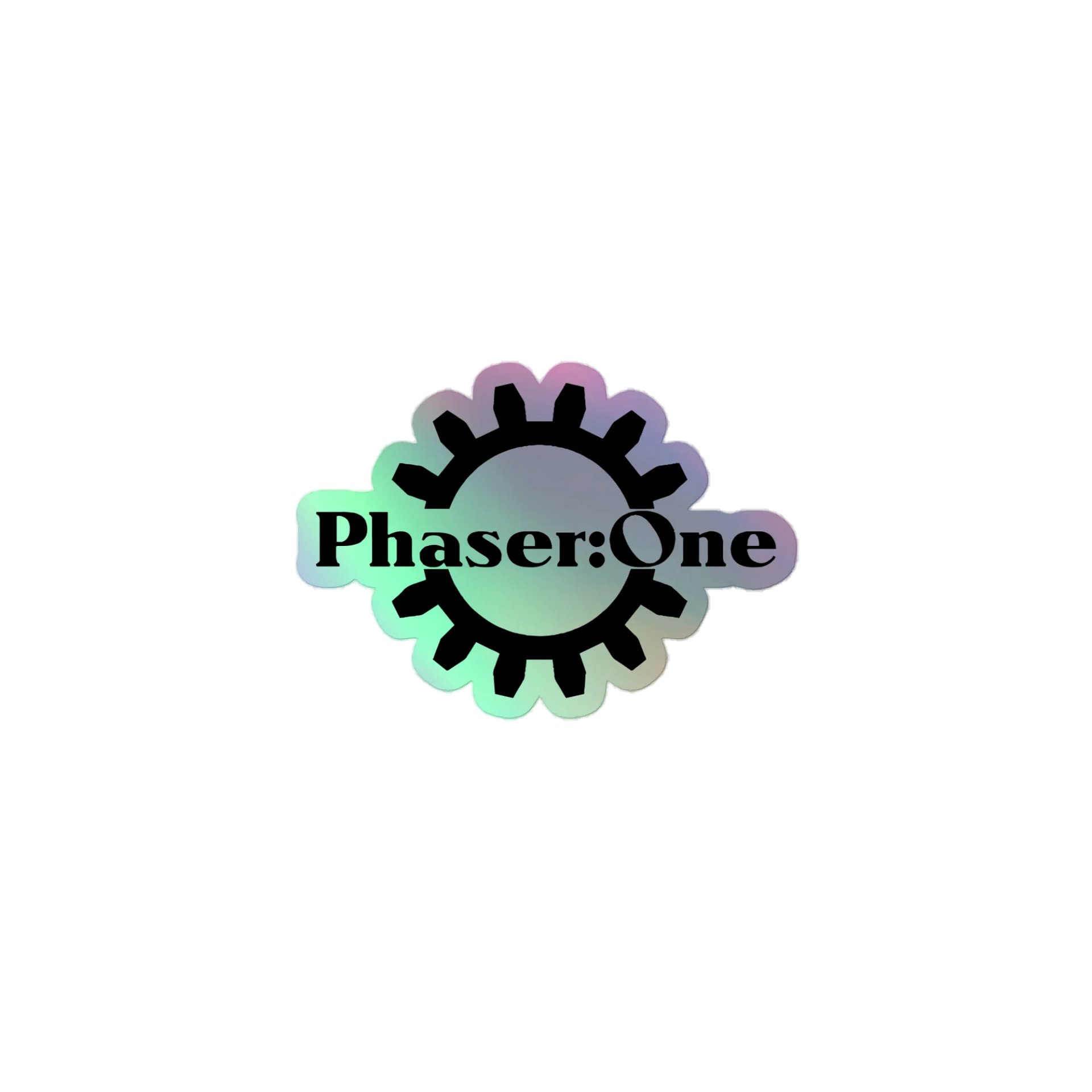 Phaser:One holographic sticker product image (1)