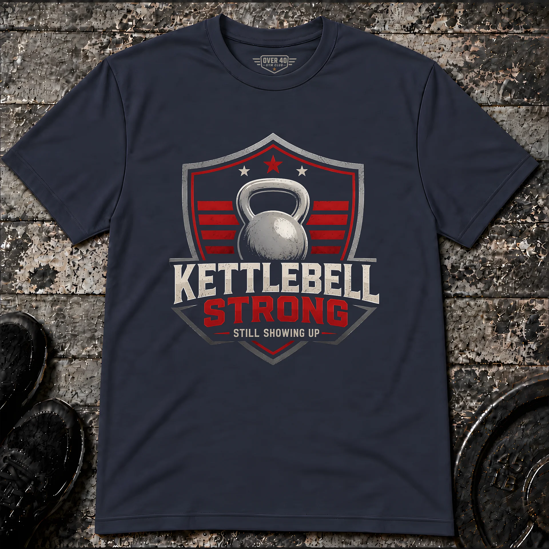 Kettlebell Shield T-Shirt product image (2)