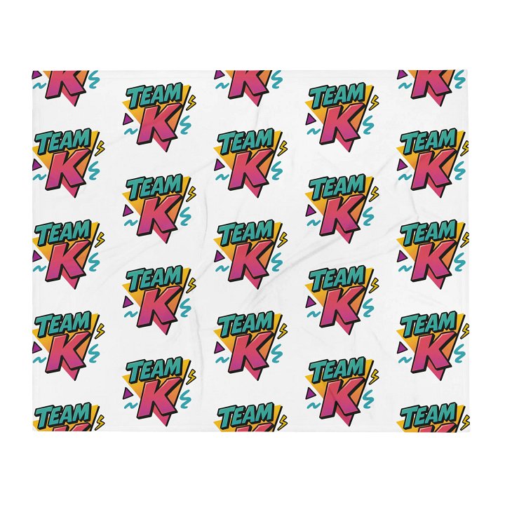Team K 1990's Blanket product image (2)