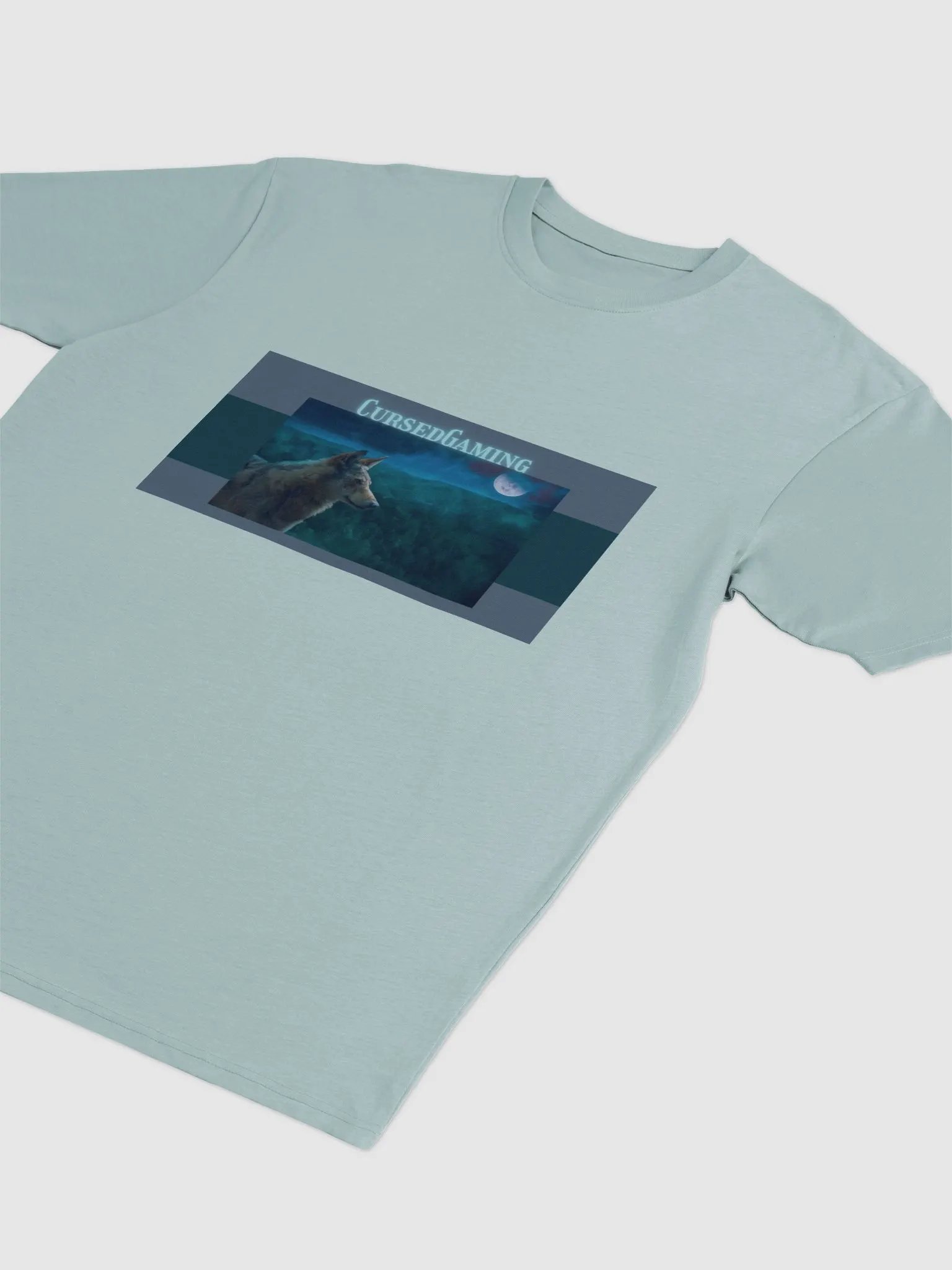 Moonlit Wolf Gaming Tee product image (19)