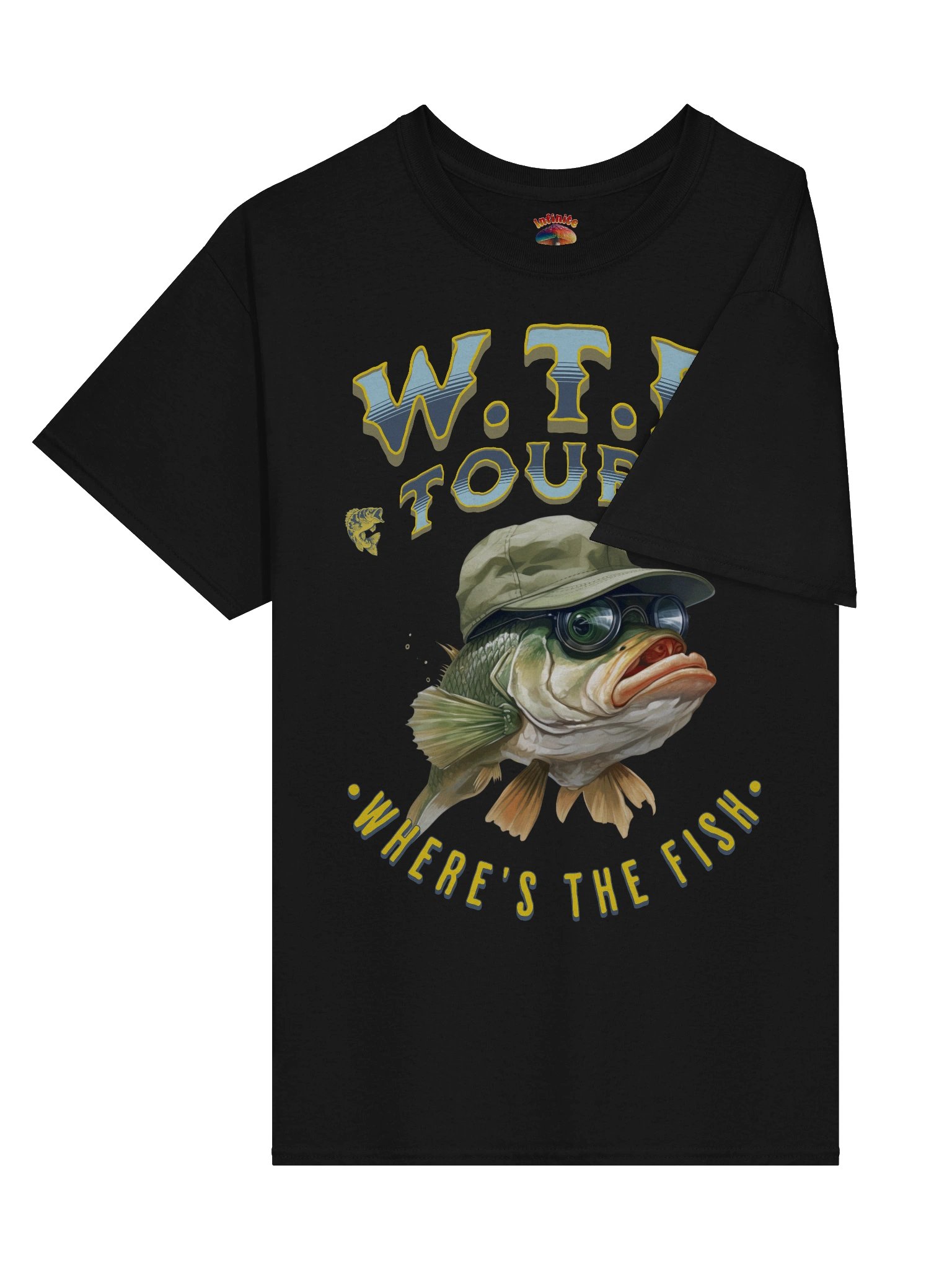 WHERE'S THE FISH TOURS T-SHIRT product image (25)