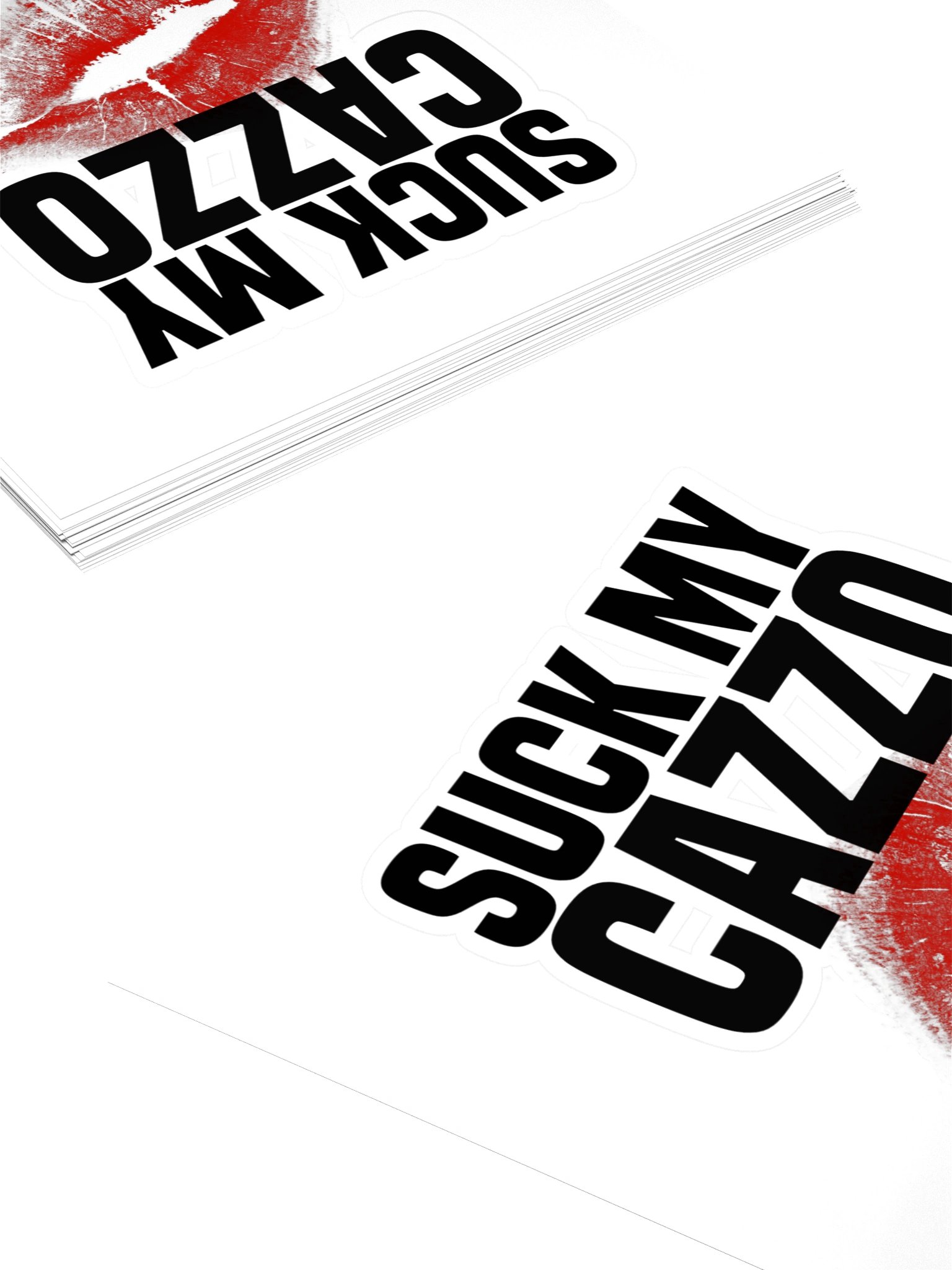 SUCK MY CAZZO sticker product image (4)