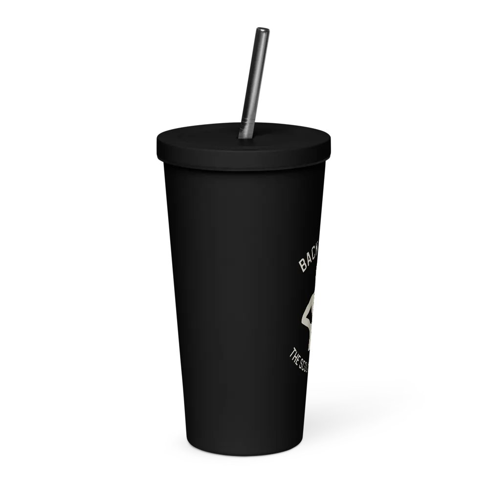 Back Strong 20 oz. Insolated Cup: Black product image (4)