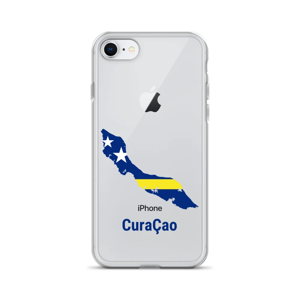 Curacao 2026 World Cup Flag iPhone Tough Case - Curacao Soccer Phone Cover - Dual Layer Protective Case product image (1)