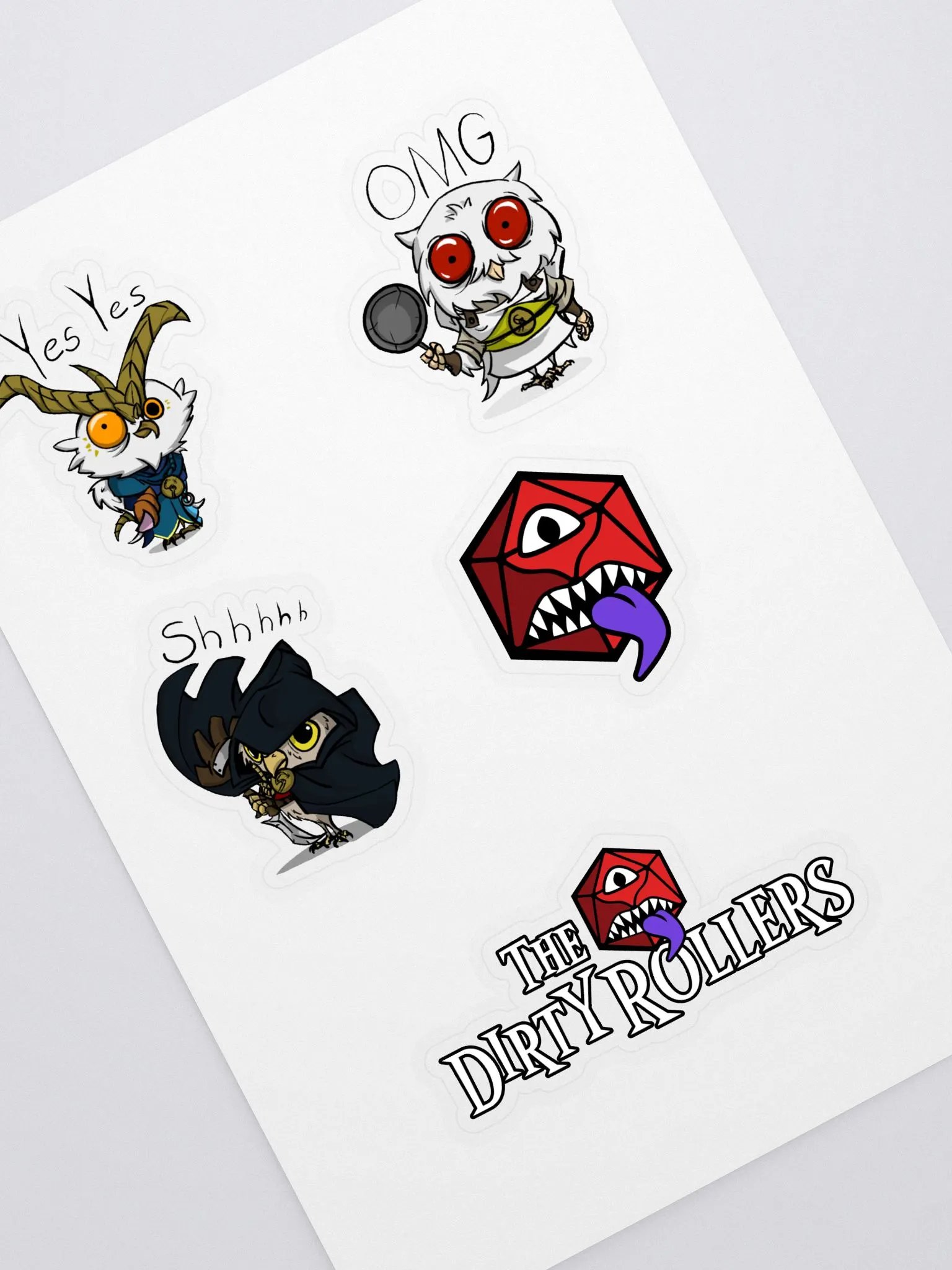 The Dirty Rollers Kerfuckles Sticker Pack 2 product image (3)