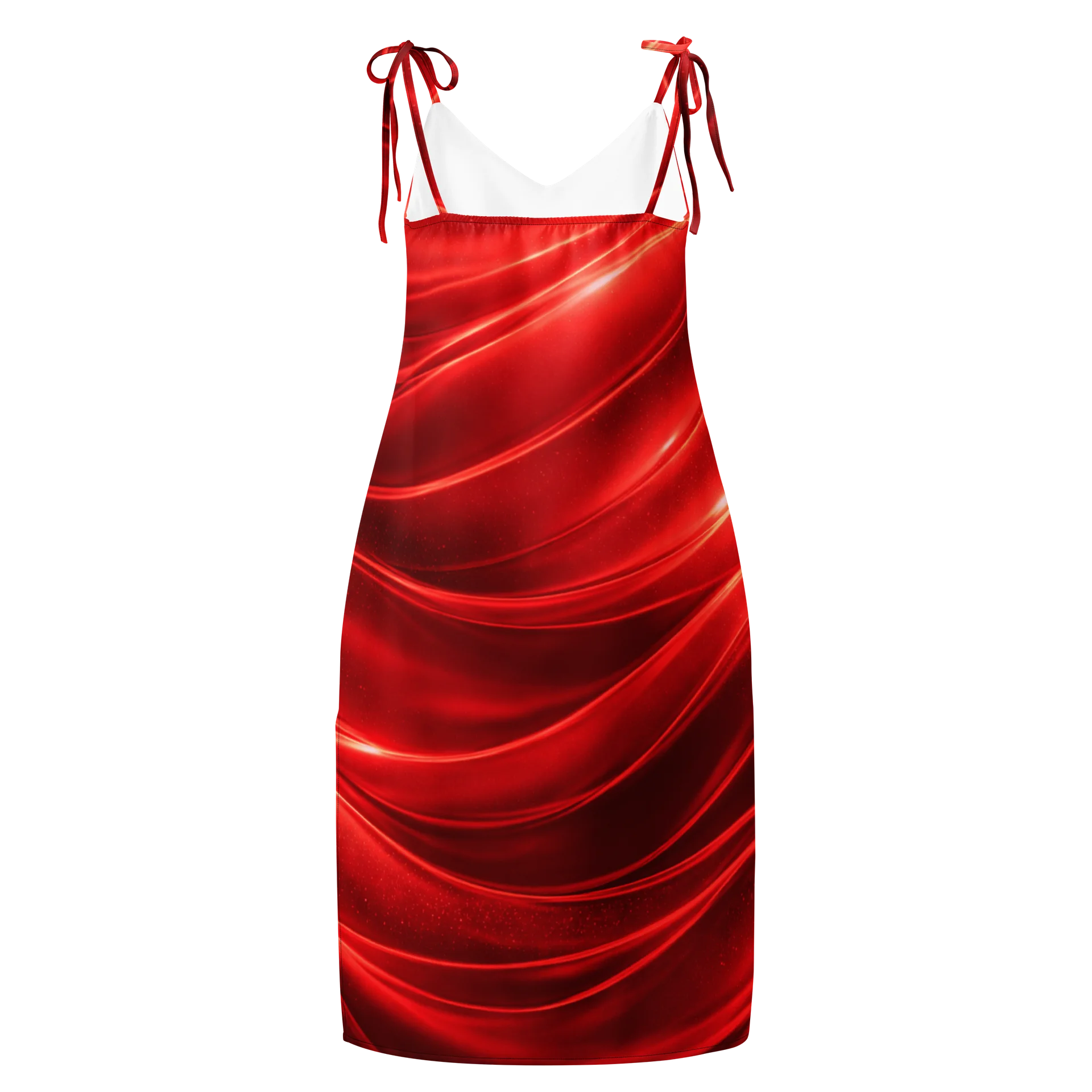 LetshyGo Red midi dress with a front side slit product image (2)