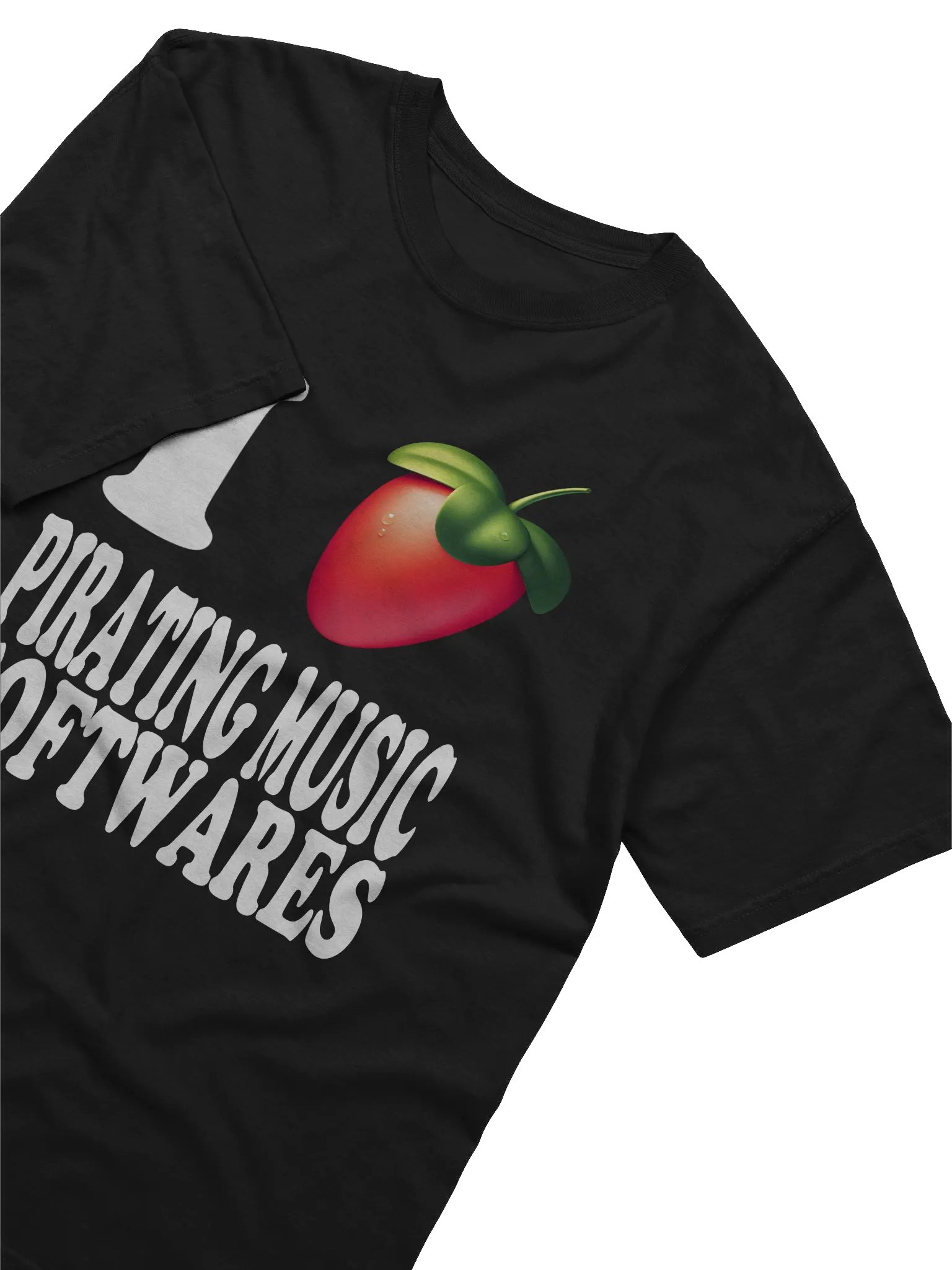 I ❤️ PIRATING MUSIC SOFTWARES Tee product image (2)