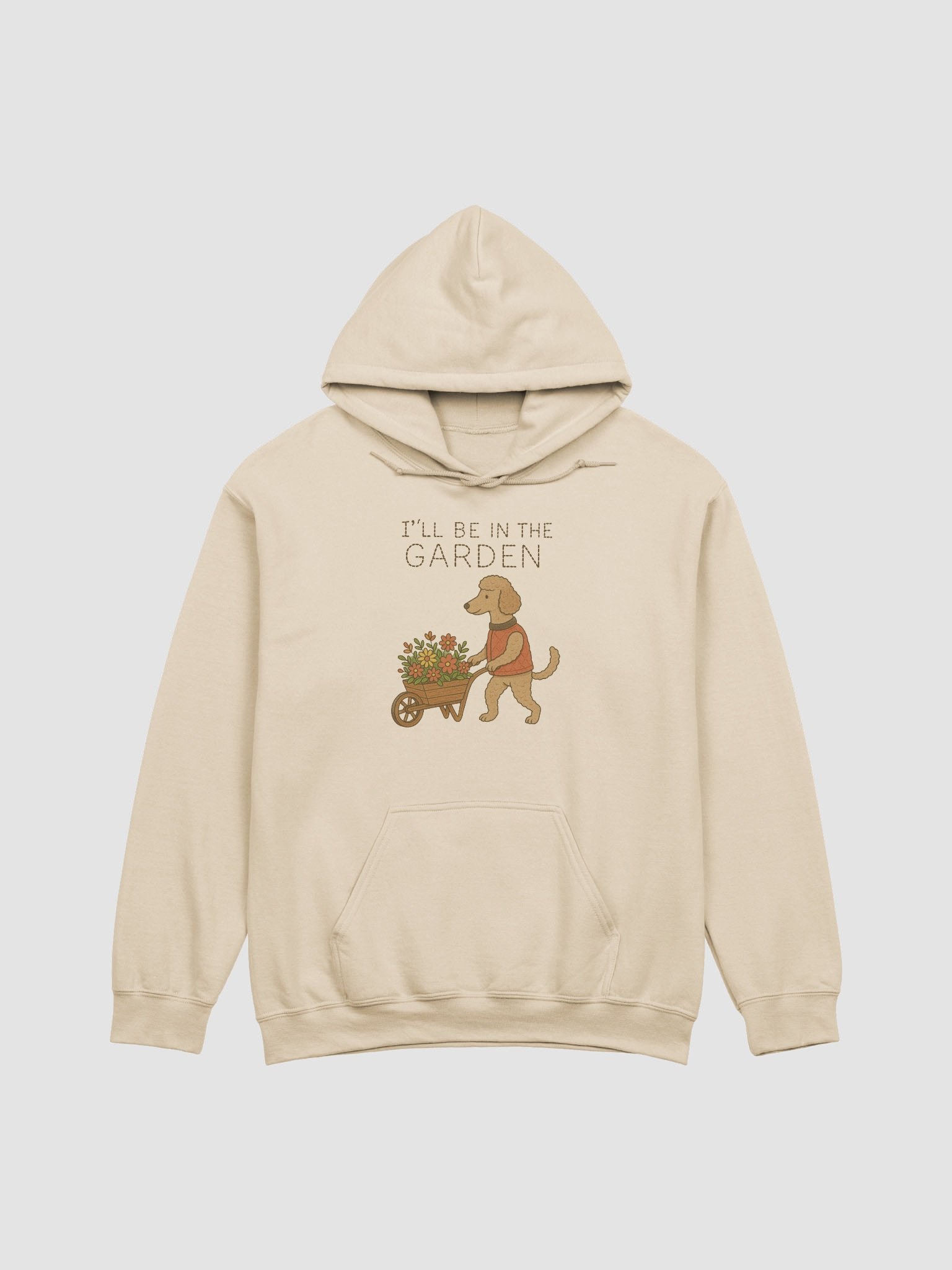 cosy gardening dog hoodie product image (1)