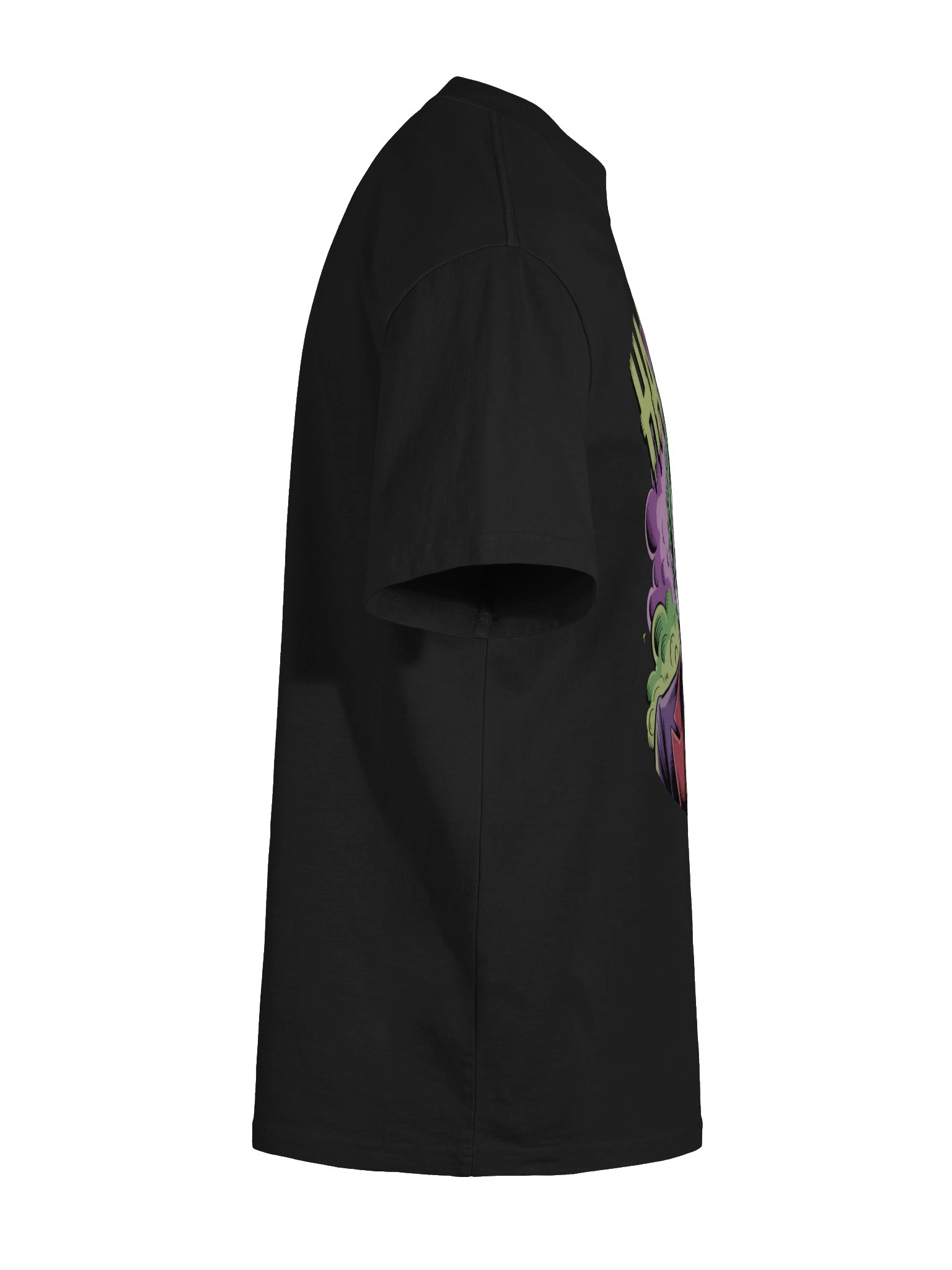 Eternal Echoes: The Joker's Phantom Cackle Oversized Faded T-Shirt product image (11)