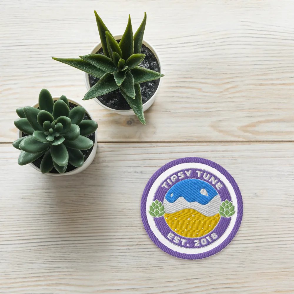 Tipsy Tune Logo Patch product image (5)