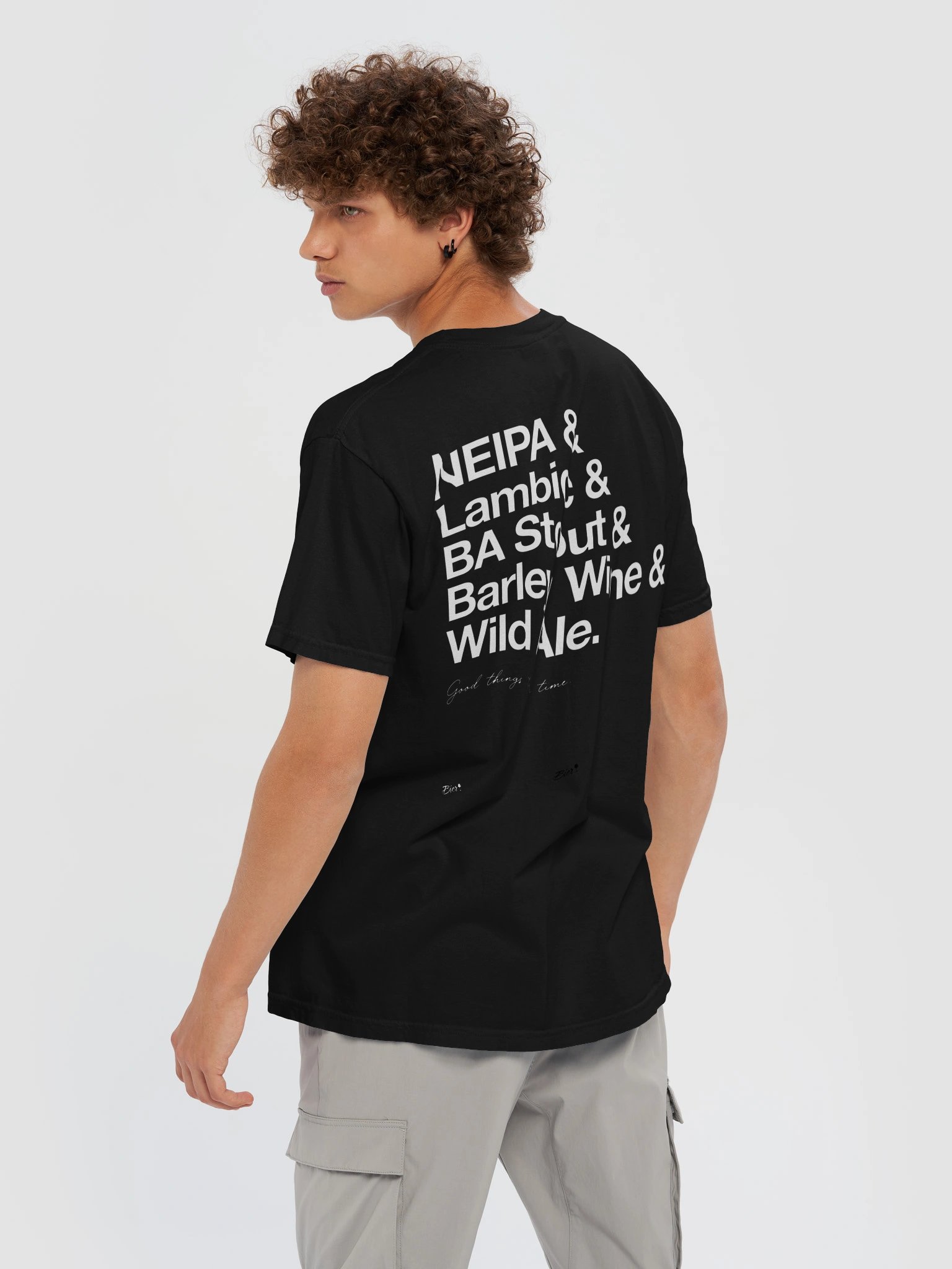 Good things take time Herren Premium Craftbeer T-Shirt product image (6)