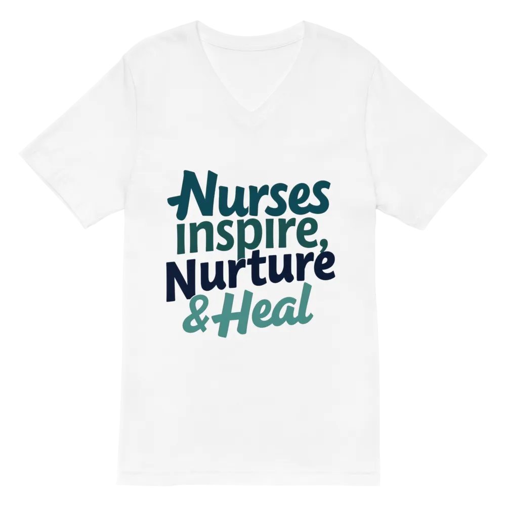 Nurse-Inspired V-Neck Tee product image (2)