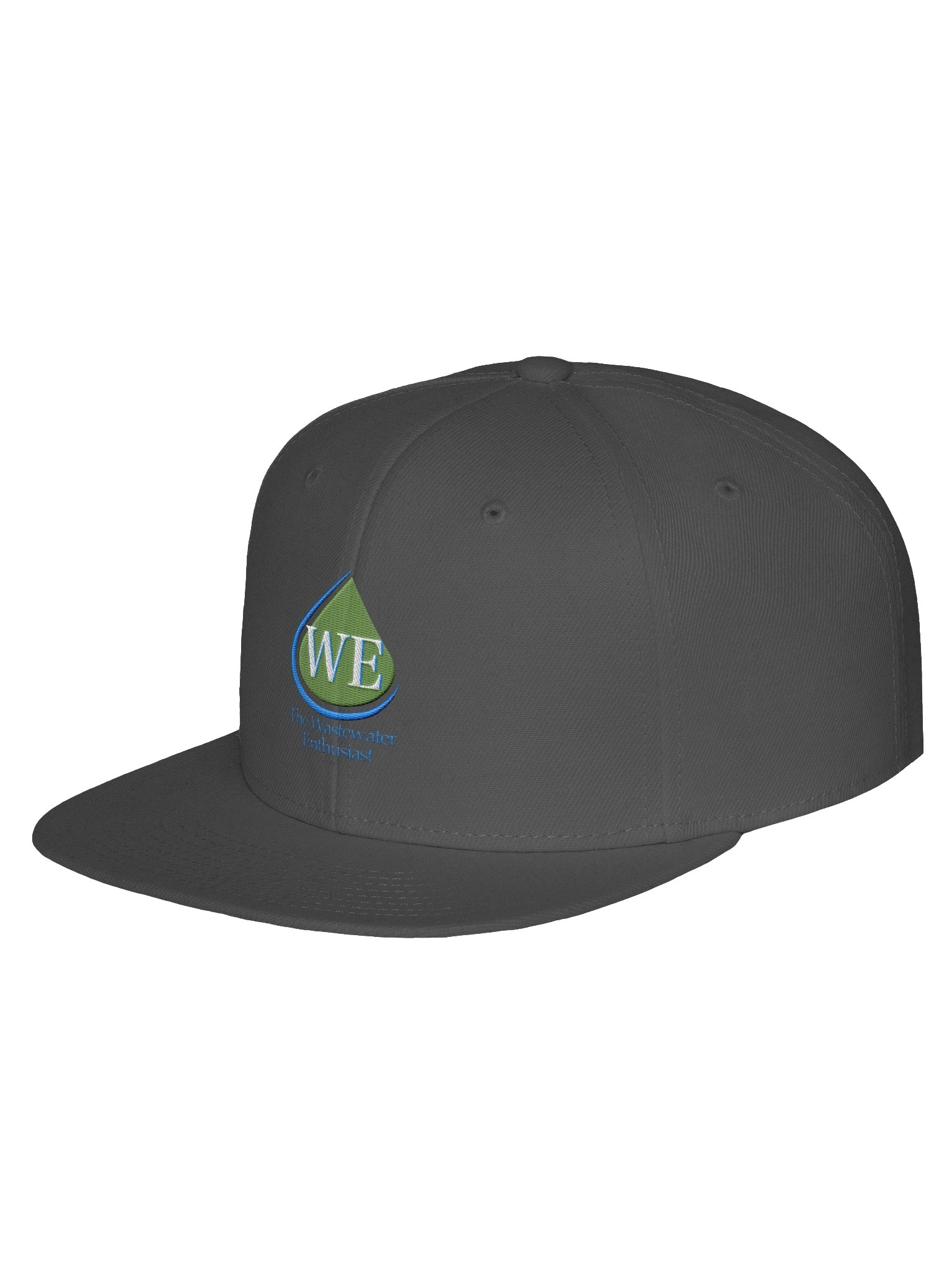 Wastewater Enthusiast Center Logo Snapback Cap product image (2)