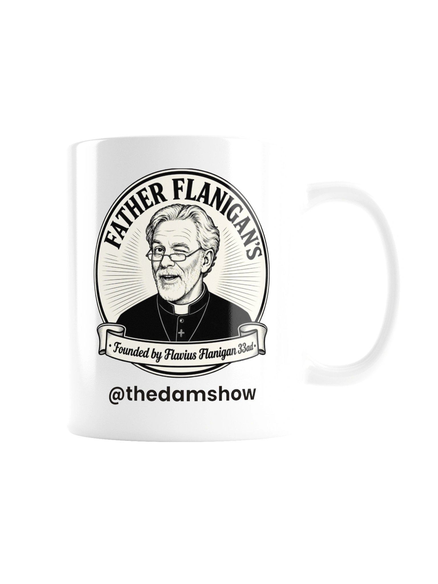 Father Flanigan's Mug | Funny Atheist Coffee Mug product image (3)