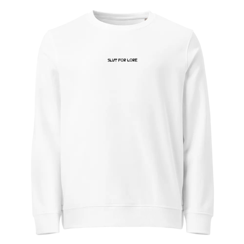 Slut for Lore Embroidered Sweatshirt (Black) product image (29)
