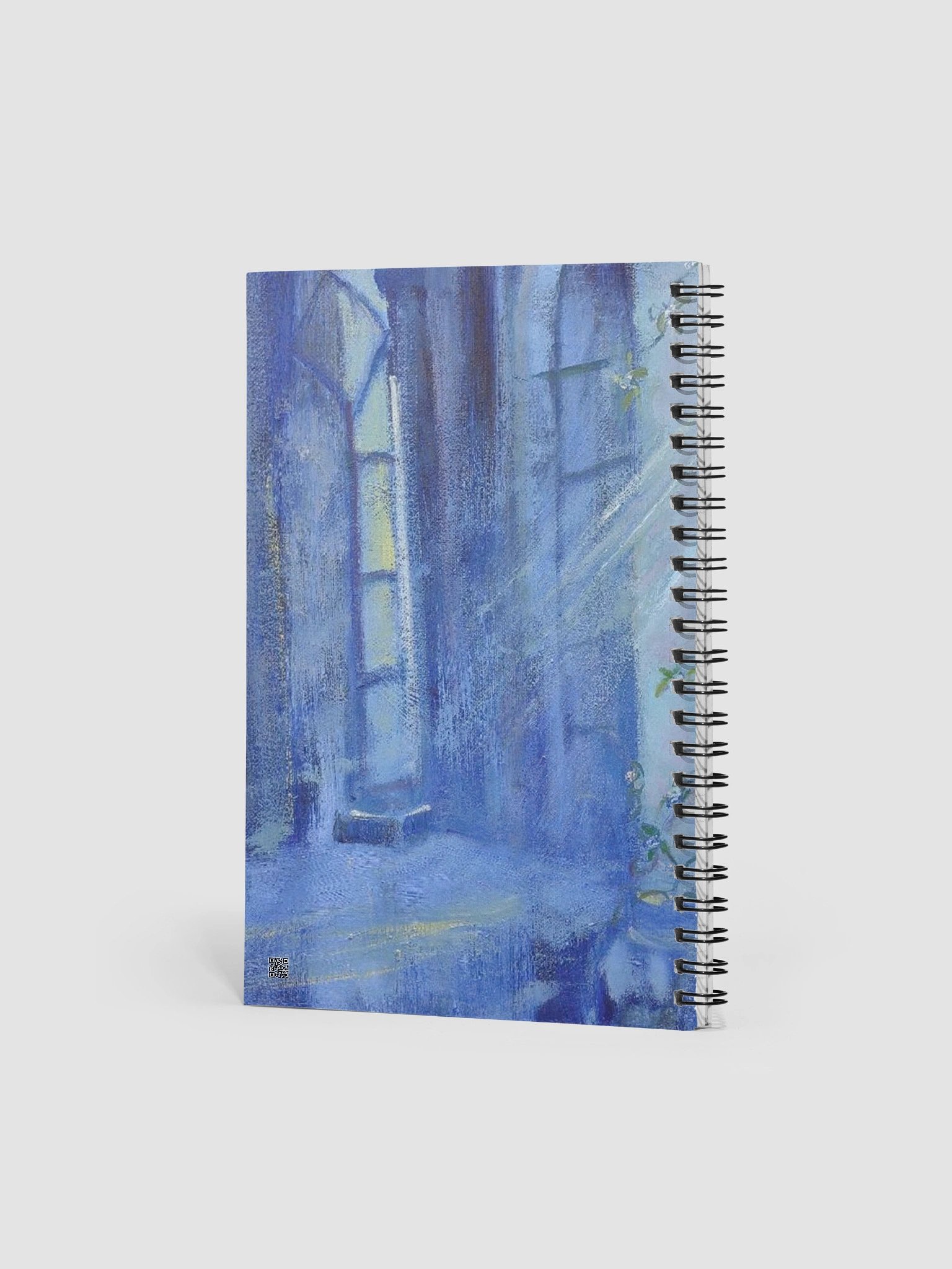 Lavender Cottage Lady Spiral Notebook product image (2)