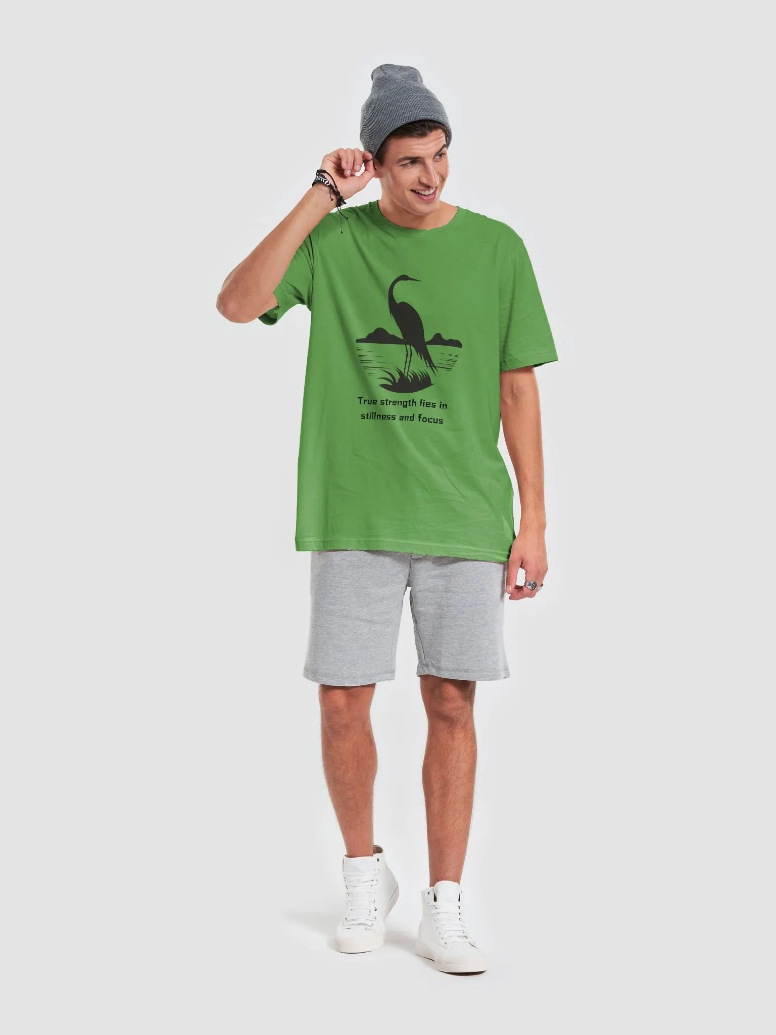 True strength Heron T-shirt product image (5)