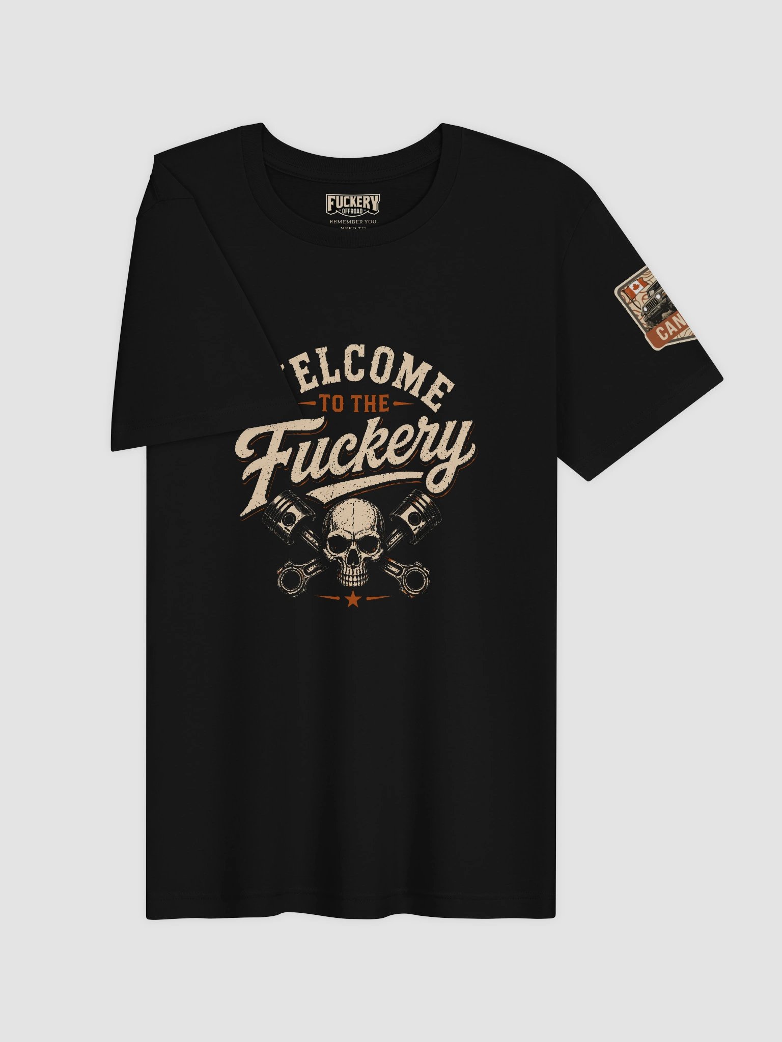 Unisex t-shirt with Welcome to the Fuckery (Version 1) product image (3)