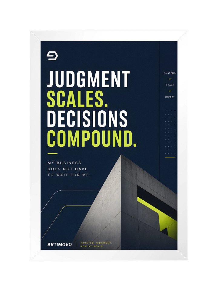 Judgment Scales — Framed Leadership Print product image (9)