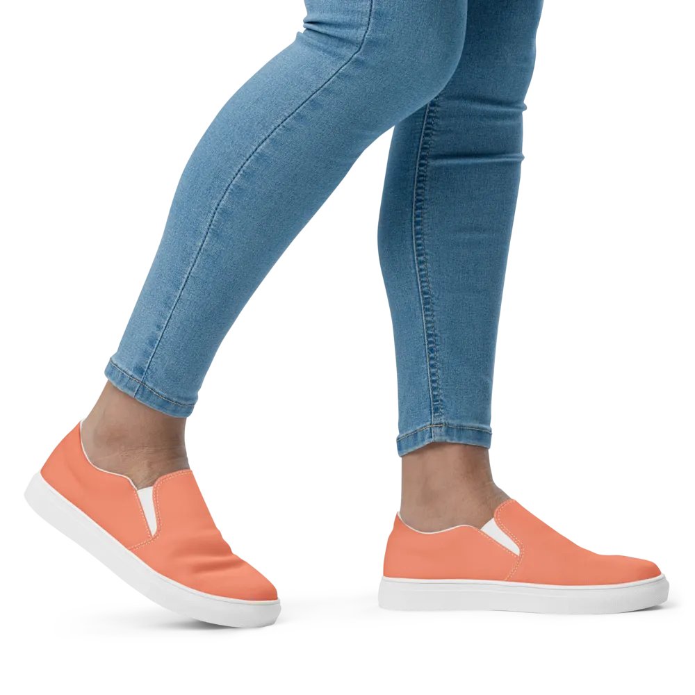 Peach Slip-Ons product image (9)