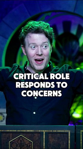 Critical Role responds to feedback regarding the photo op ahead of the upcoming Berlin live show. #criticalrole #criticalrole...