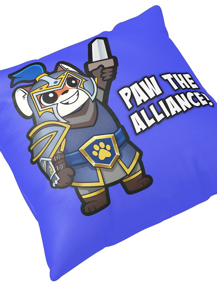Paw the Alliance Print Pillow product image (1)