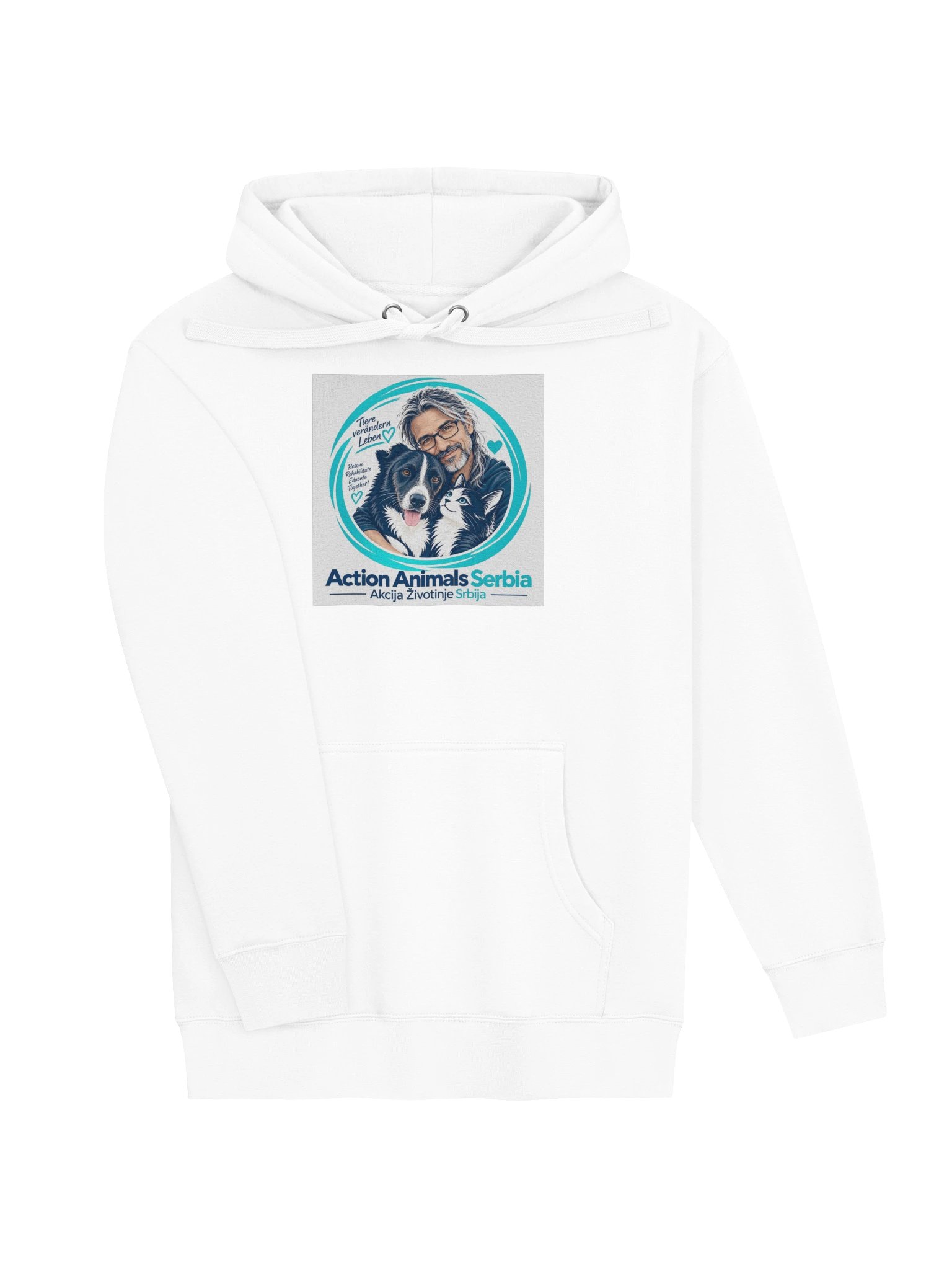 AAS · Tiere verändern Leben – Comic Hoodie product image (3)