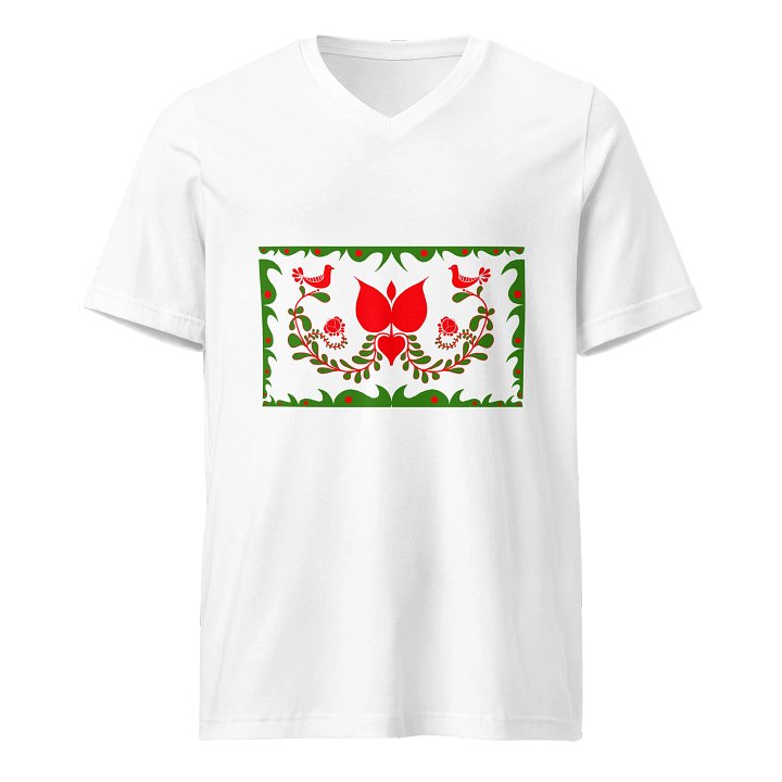 Traditional Hungary V-Neck Tee product image (1)