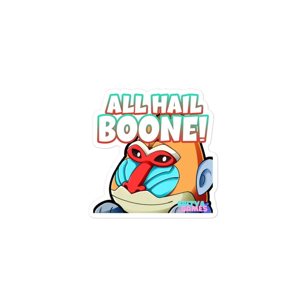 All Hail Boone Emote Magnet product image (1)