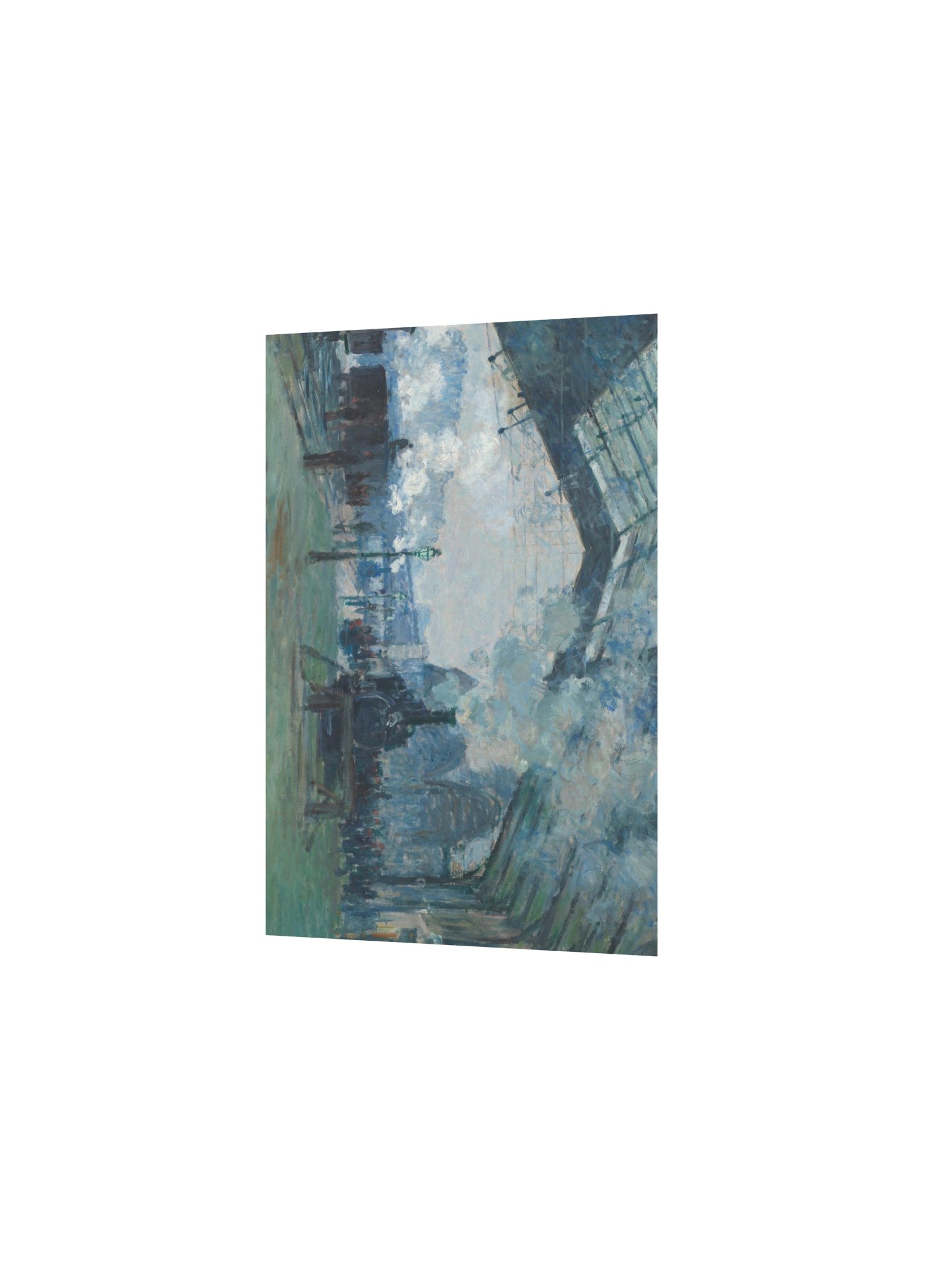 Monet, Arrival of the Normandy Train — Fine-Art Poster product image (3)