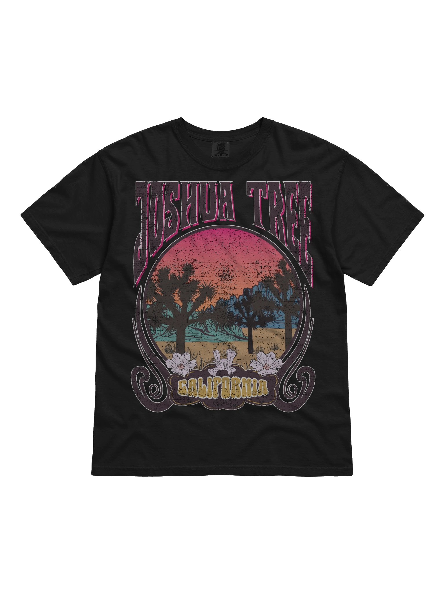 Joshua Tree National Park California Shirt – Vintage Desert Sunset Retro Travel Tee product image (4)