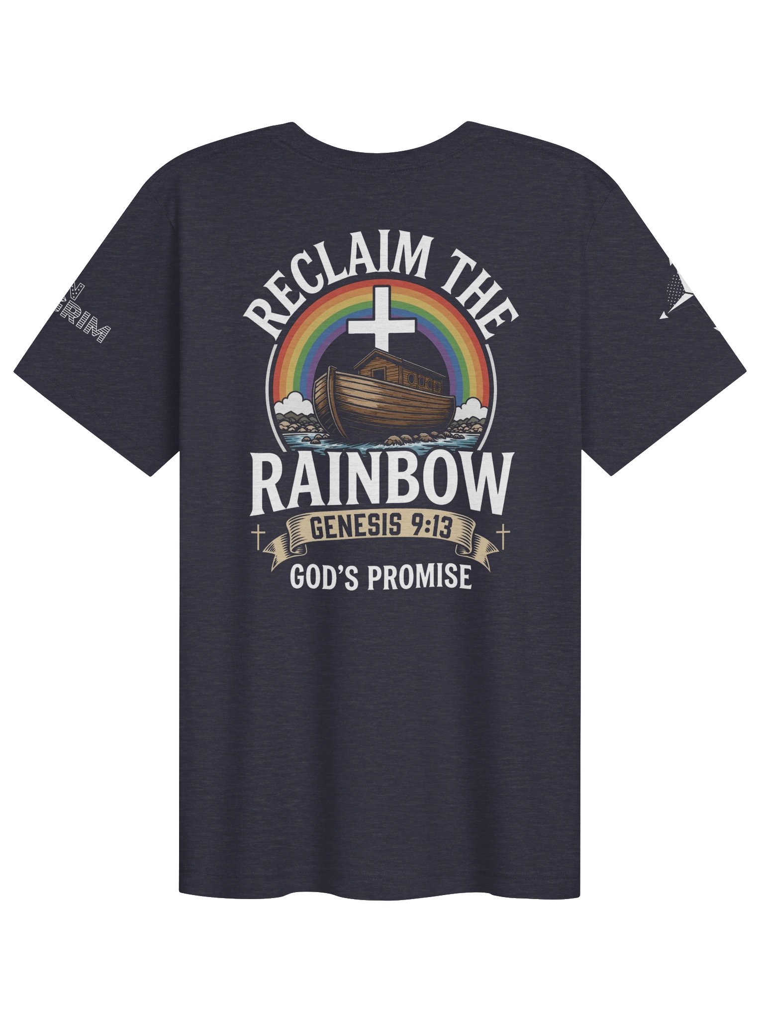 Reclaim the Rainbow | Genesis 9:13 God’s Promise Christian T-Shirt product image (41)