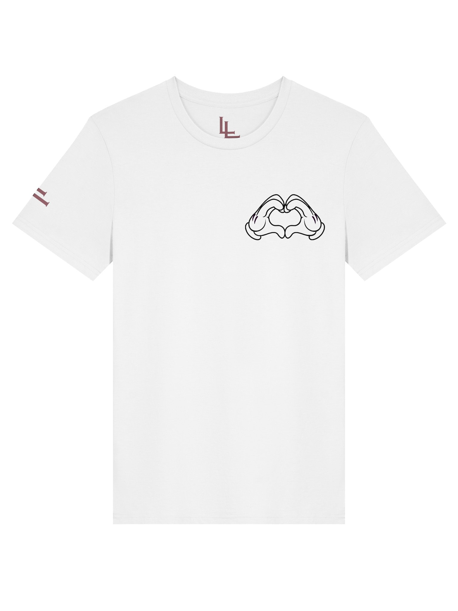 White | Legacy Heart Tee product image (1)