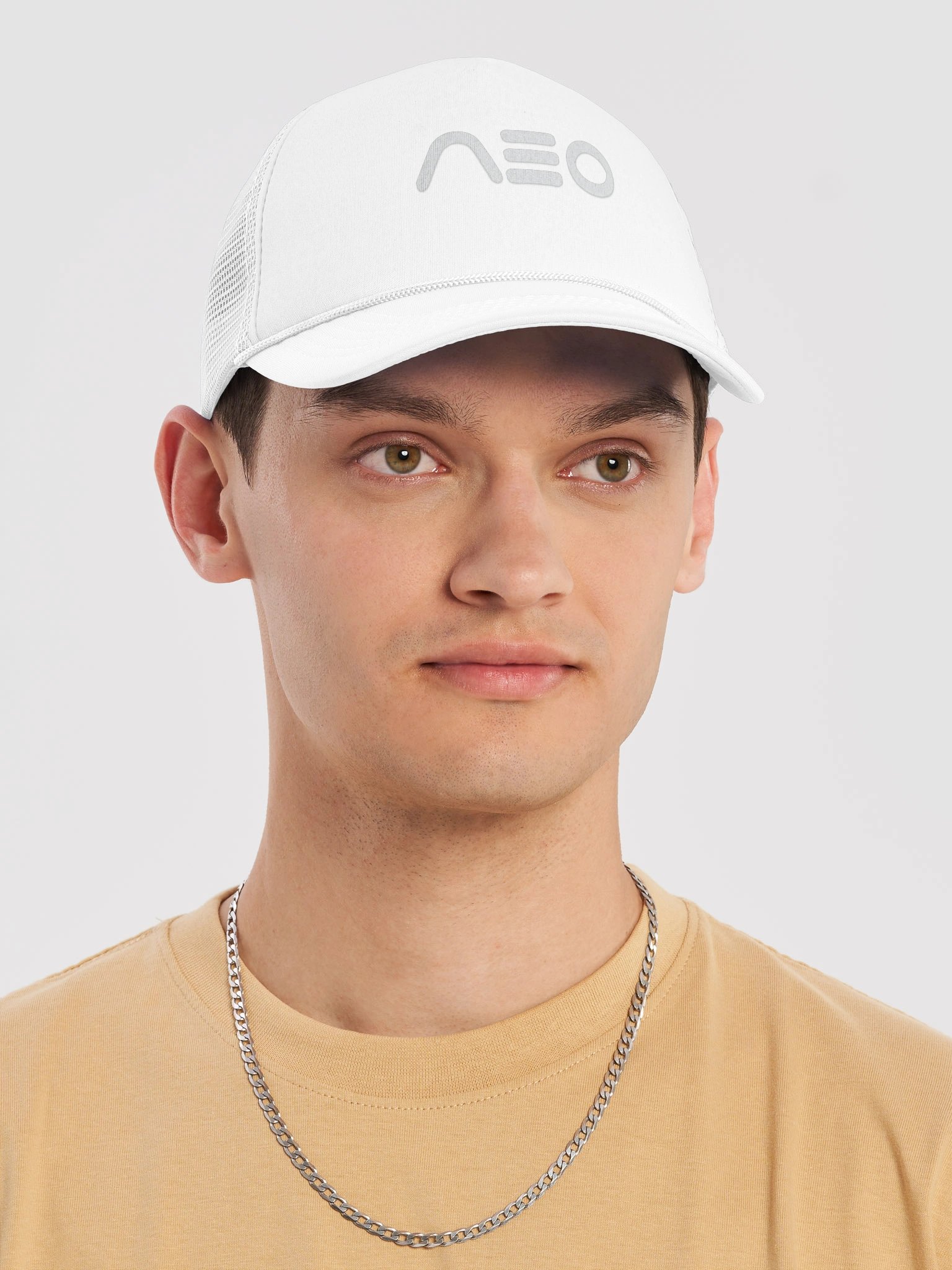 VAEO AEO Wordmark Foam Trucker Hat product image (5)