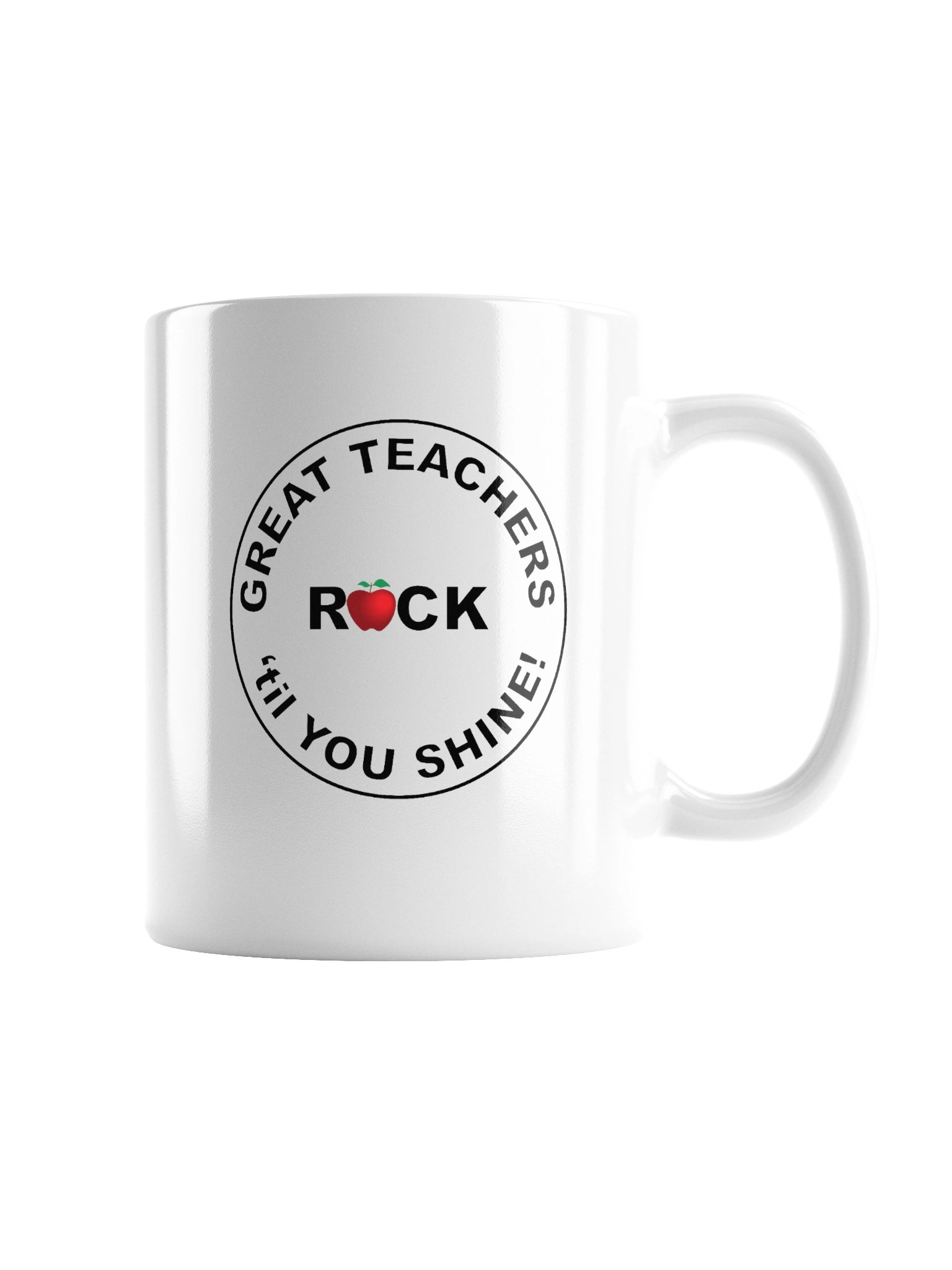 GREAT TEACHERS ROCK! MUG product image (3)