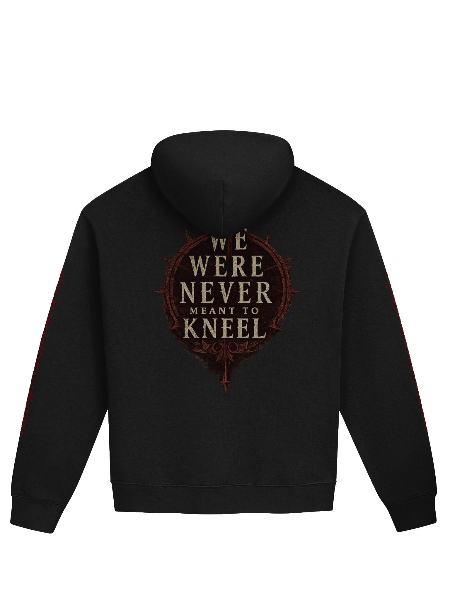 Rombing Dark Portrait Relaxed Hoodie product image (4)