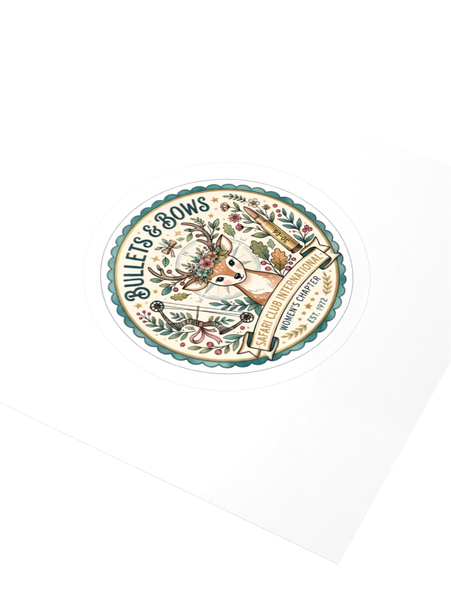 Bullets & Bows Club Sticker product image (3)