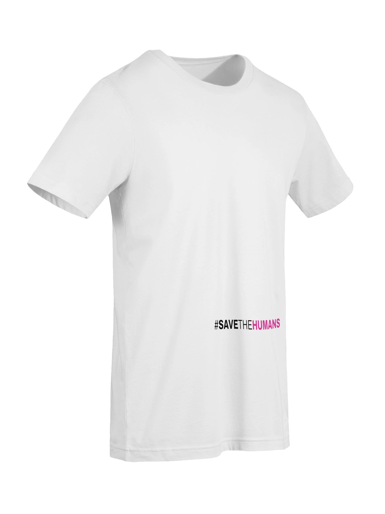 White T - Min Save The Humans product image (4)