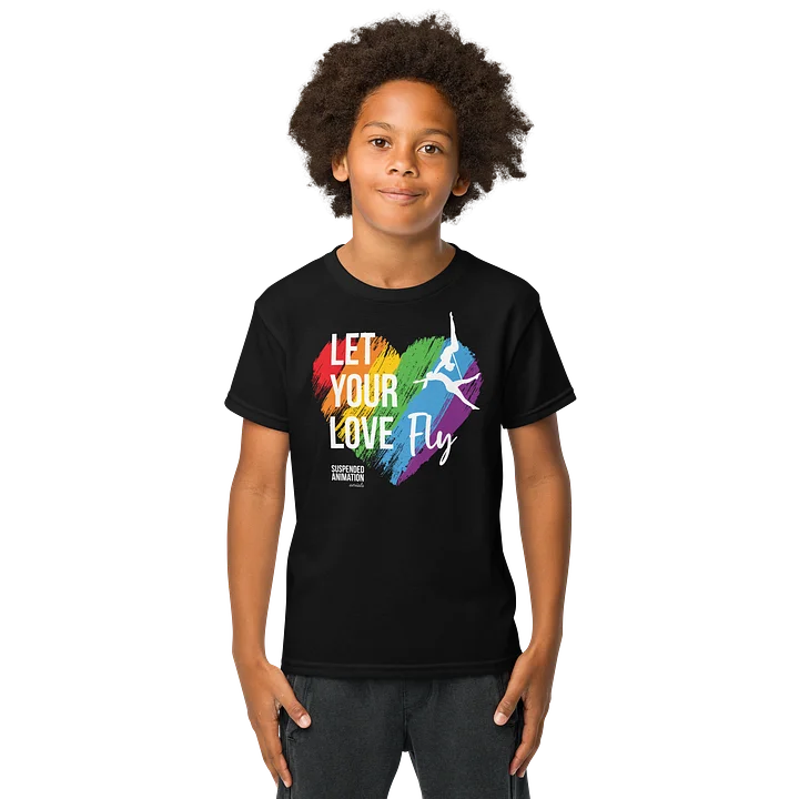 Let Your Love Fly Youth T-Shirt product image (2)