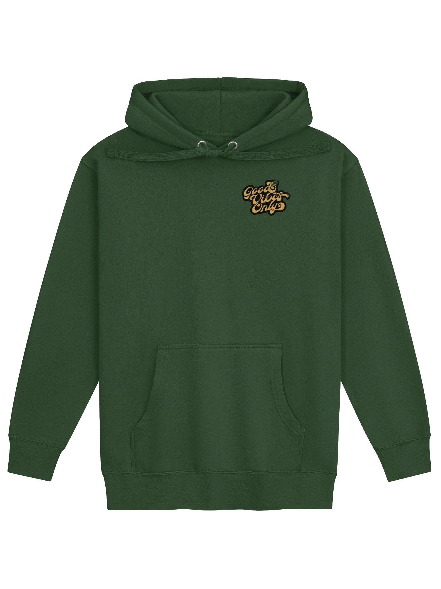 Good Vibes Only with Outline Hoodie (Back Print with Left Chest Logo) product image (15)