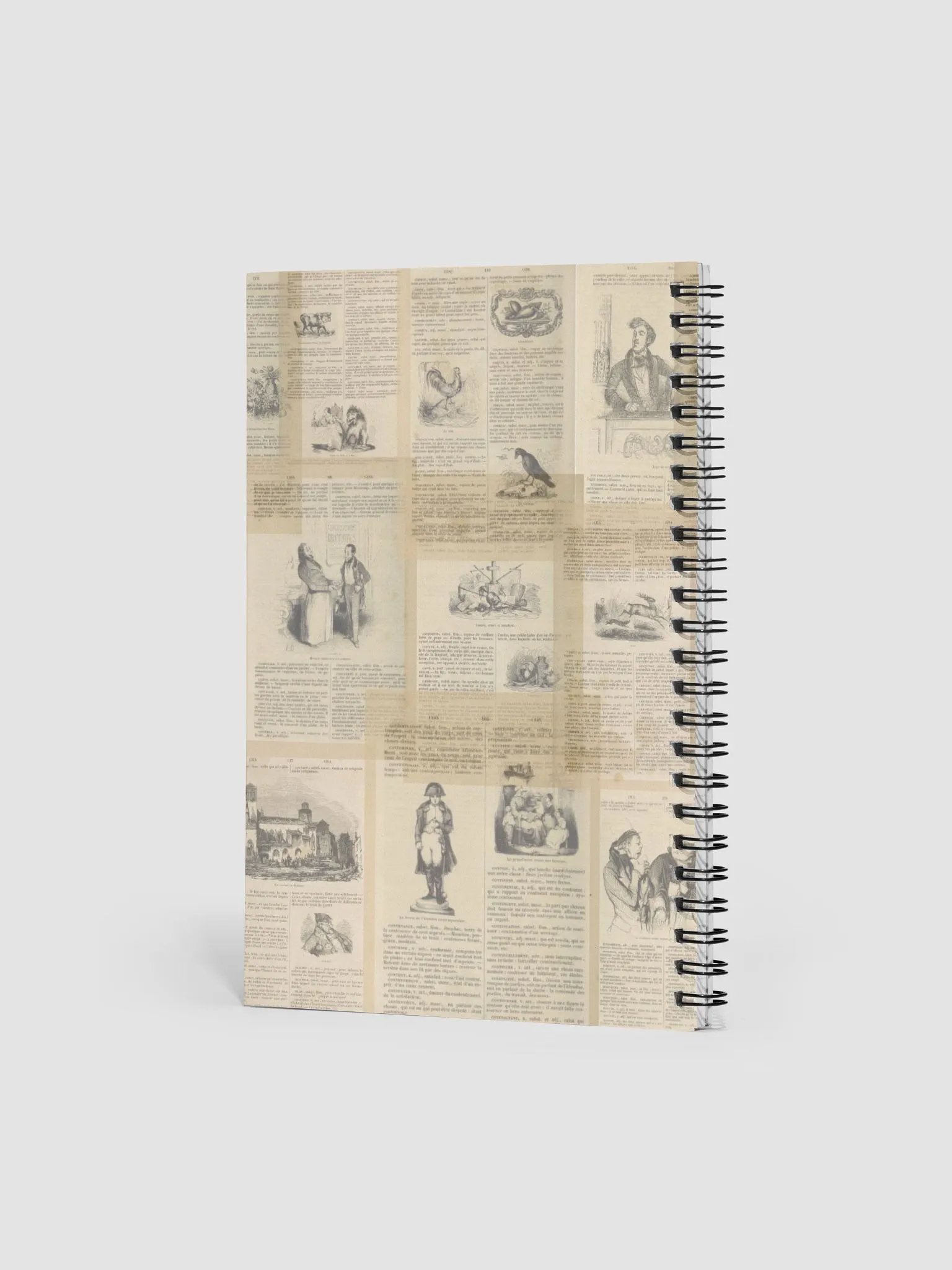 Vintage French Dictionary Image Notebook product image (2)