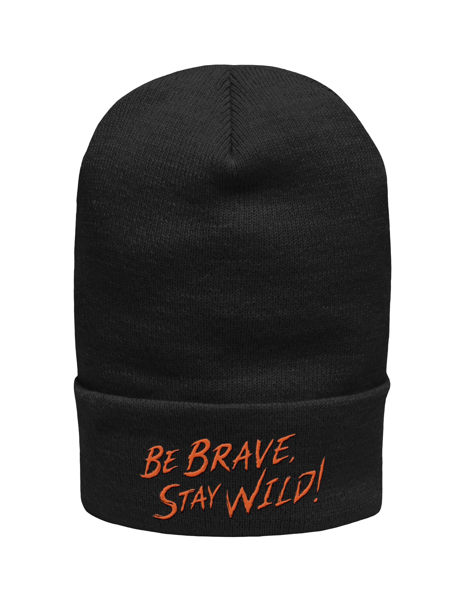 Be Brave Stay Wild! Embroidered Beanie product image (1)