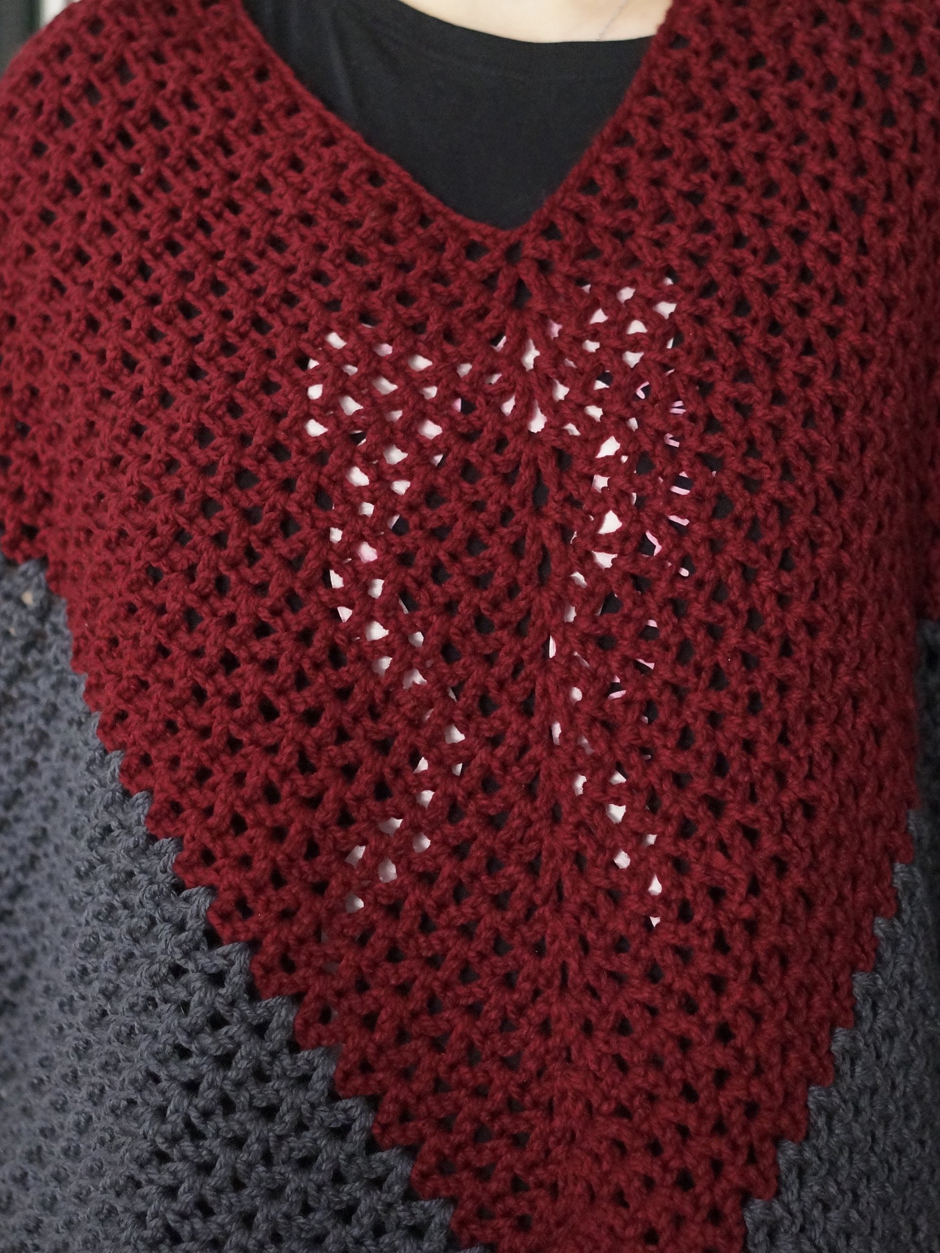 Easy summer poncho Crochet pattern product image (1)
