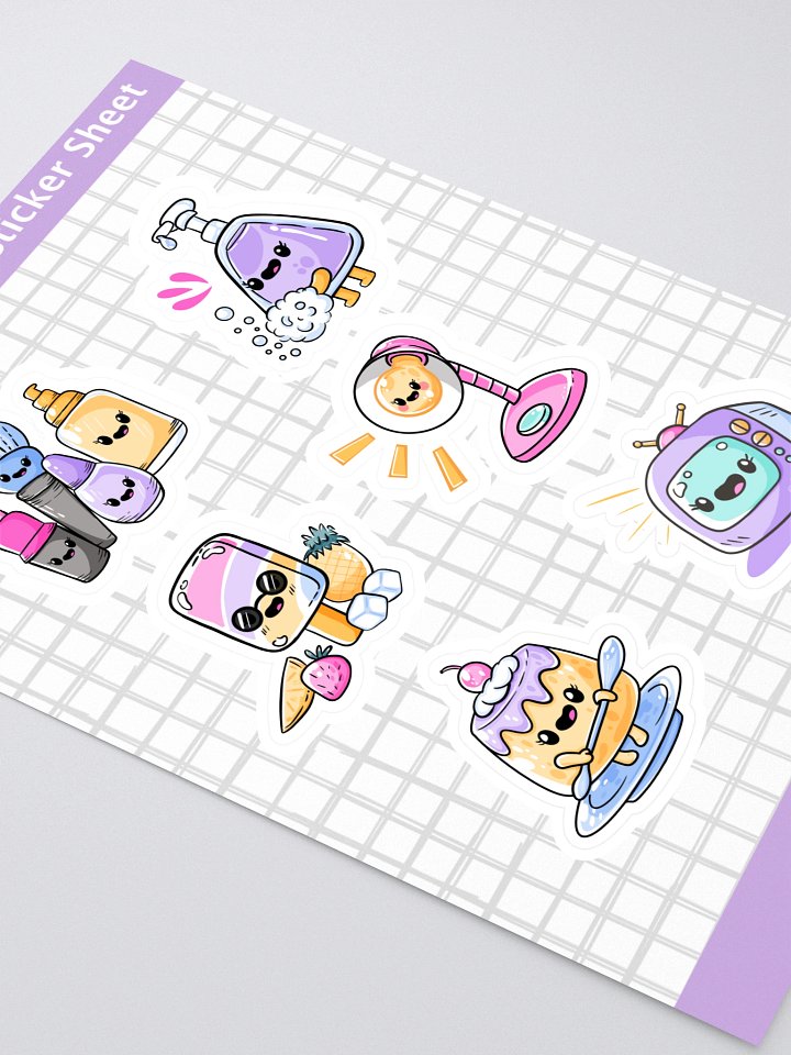 Everyday Objects Sticker Sheet product image (2)