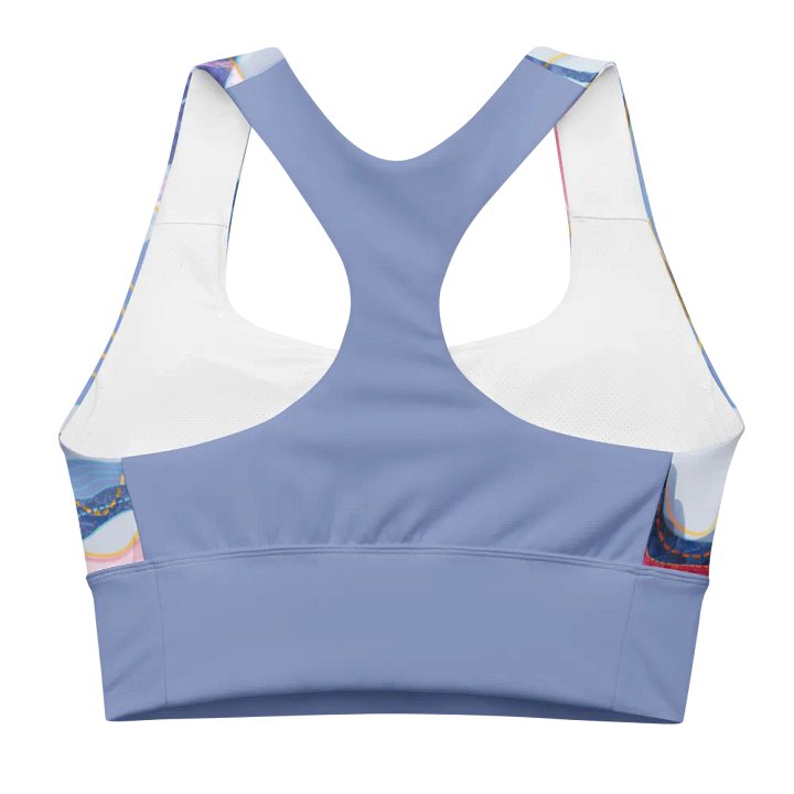 Tectonic map Recycled Longline Sports Bra product image (2)