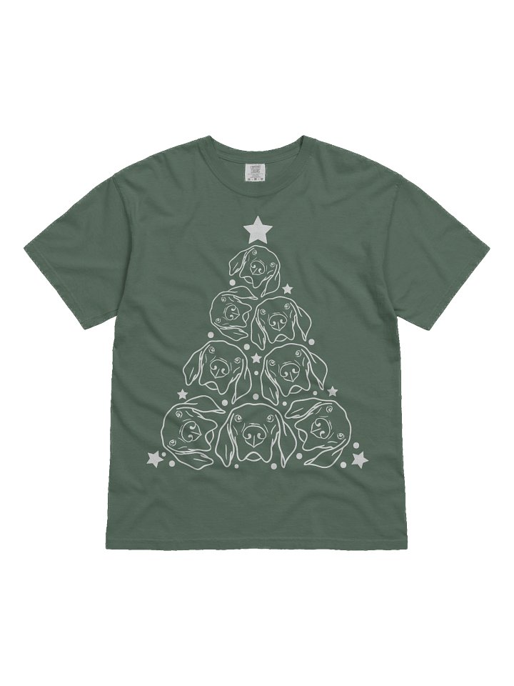 Weimaraner(2) Christmas Tree T-Shirt product image (2)