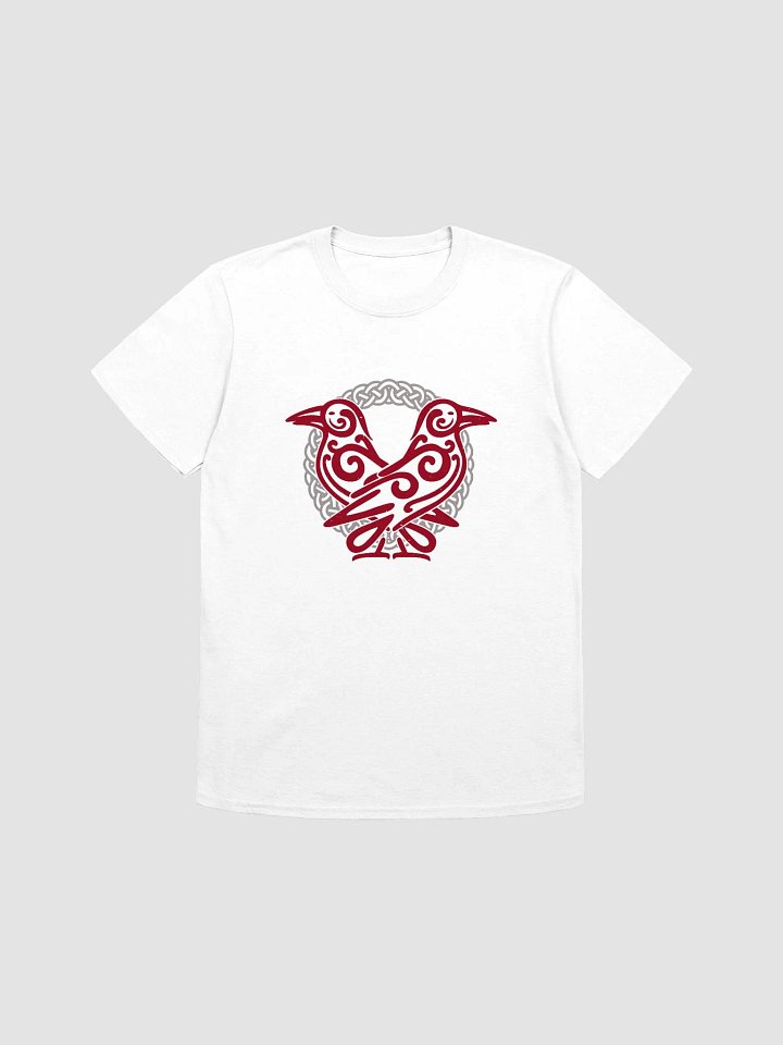 Odin's Ravens Unisex T-shirt Burgundy product image (1)